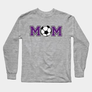 Soccer Mom Purple Long Sleeve T-Shirt